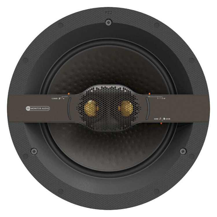 Monitor Audio C2L-T2X, enkele stereo/FX met ronde grill (per stuk) Monitor Audio C2L-T2X, enkele stereo/FX met ronde grill (per stuk)