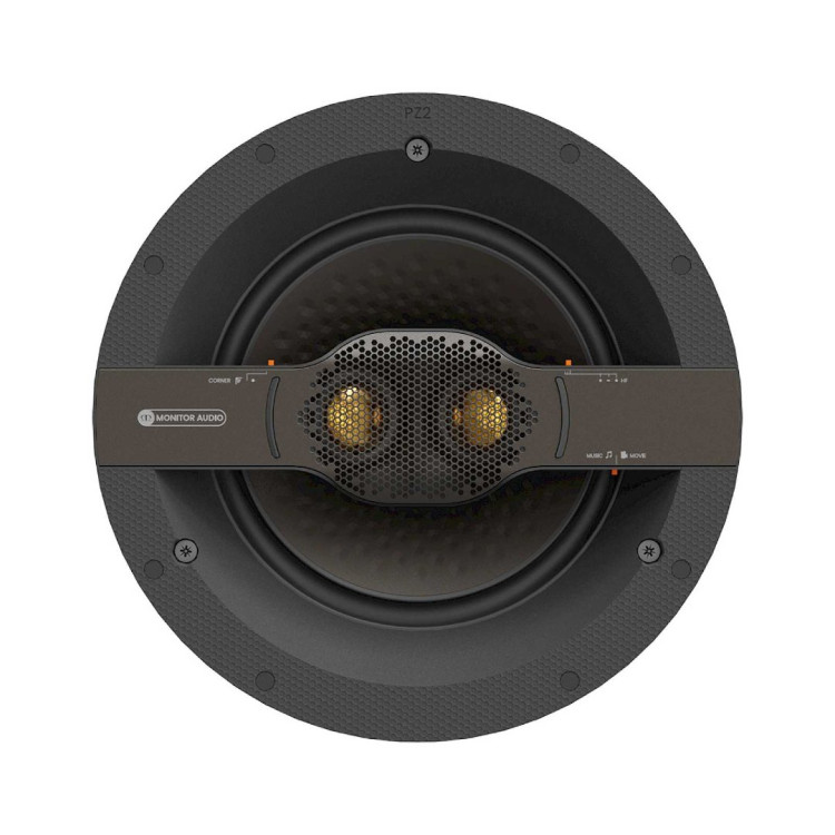 Monitor Audio C2M-T2X, enkele stereo/FX met ronde grill (per stuk) Monitor Audio C2M-T2X, enkele stereo/FX met ronde grill (per stuk)