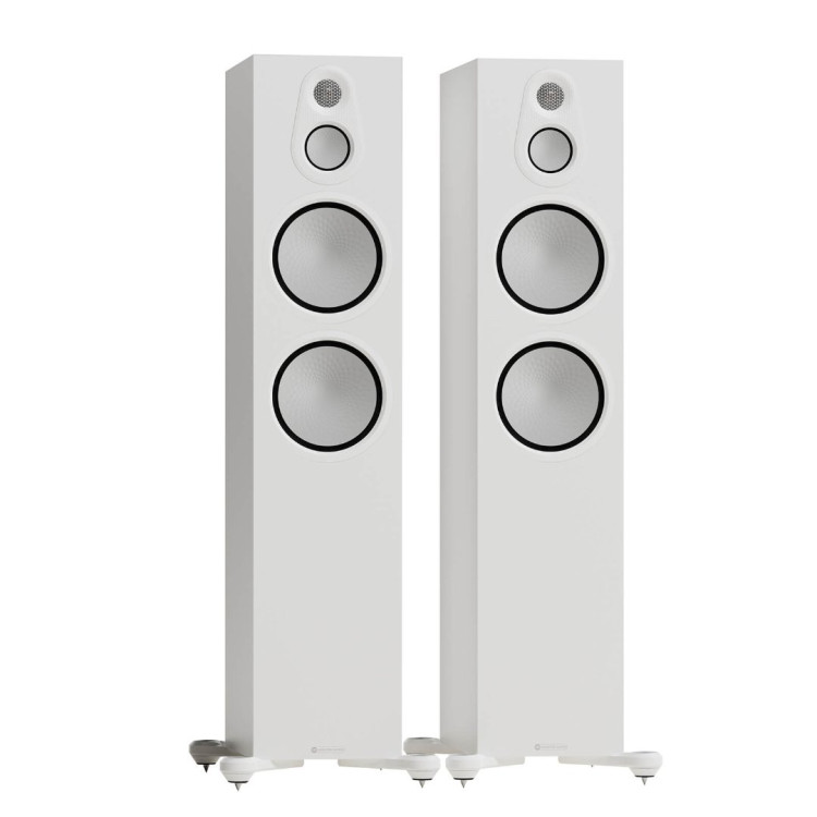 Monitor Audio Silver 500 8G - Satijn wit (per paar) Monitor Audio Silver 500 8G - Satijn wit (per paar)