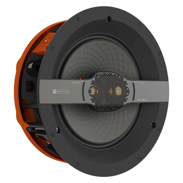 Monitor Audio C2L-T2X, enkele stereo/FX met ronde grill (per stuk) Monitor Audio C2L-T2X, enkele stereo/FX met ronde grill (per stuk)