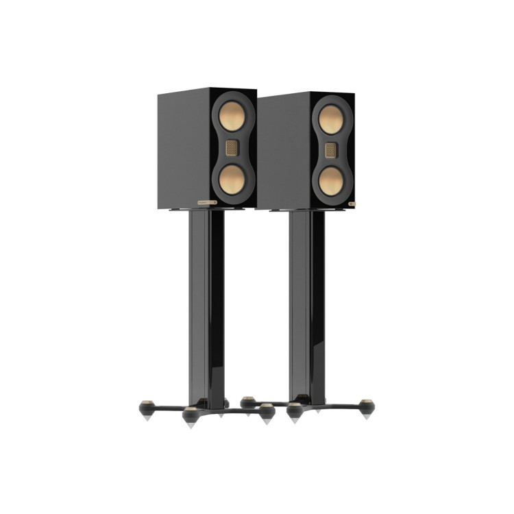 Monitor Audio Studio 89 Stand - High Gloss Black (Per Pair)