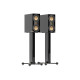Monitor Audio Studio 89 Stand - High Gloss Black (Per Pair)