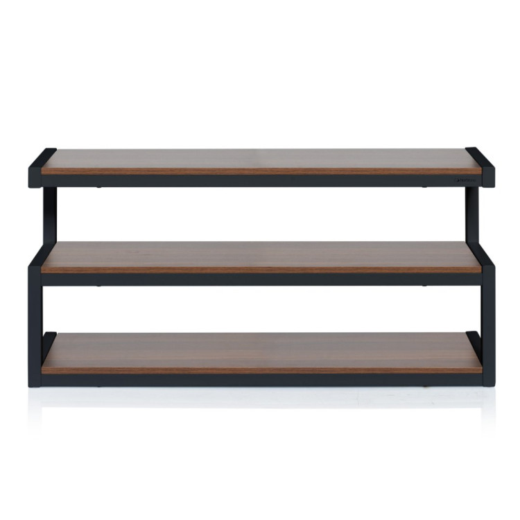 Norstone ESSE AV, rack - Black/Walnut