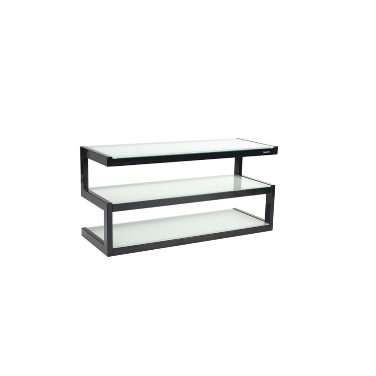 Norstone ESSE AV, rack - Black satin/Frosted Norstone ESSE AV, rack - Black satin/Frosted