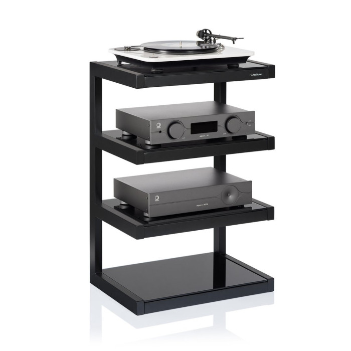 Norstone ESSE HIFI, hi-fi rack - Black satin/Black Norstone ESSE HIFI, hi-fi rack - Black satin/Black