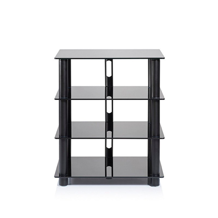 Norstone EPUR 4, hi-fi rack, black satin
