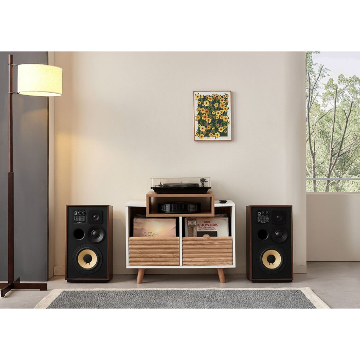 Norstone OSLO 800, vinyl rack - White/Clear oak