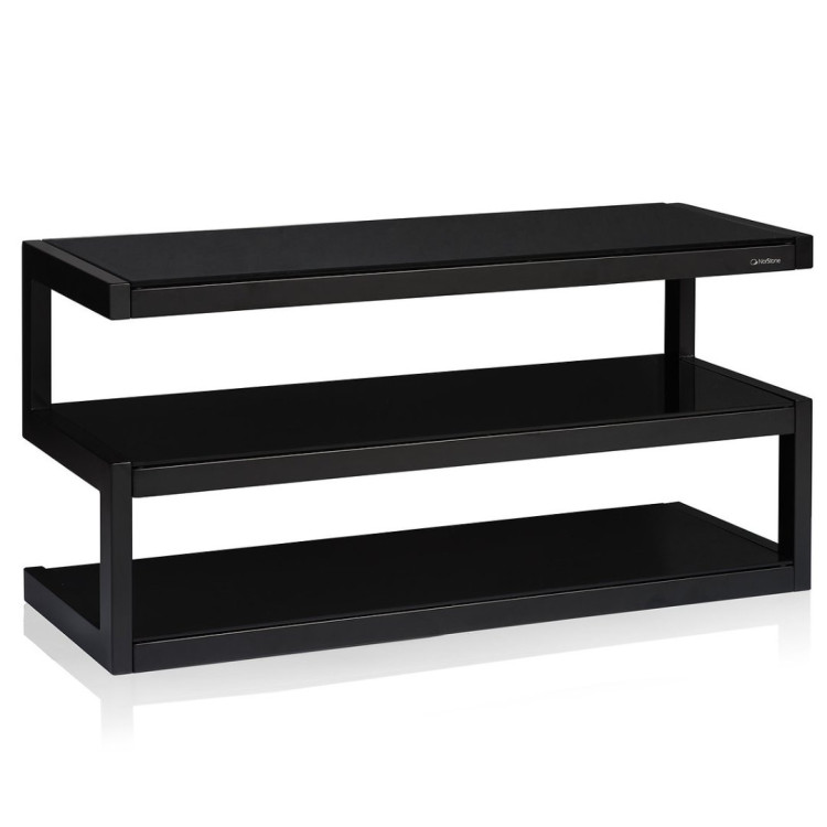 Norstone ESSE AV, rack - Black satin/Black Norstone ESSE AV, rack - Black satin/Black