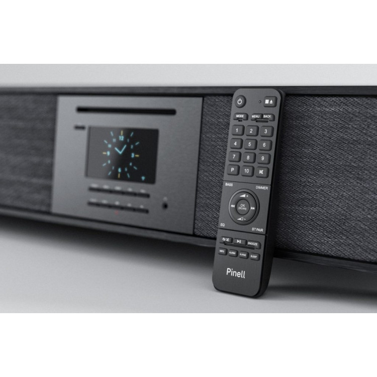 Pinell Supersound 901, FM/DAB+/BT/CD/Stereo radio - Zwart Pinell Supersound 901, FM/DAB+/BT/CD/Stereo radio - Zwart