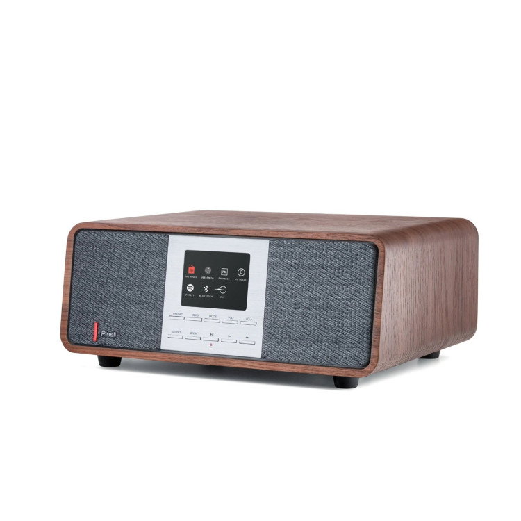 Pinell Supersound 501, FM/DAB+/BT/Stereo radio - Walnoot Pinell Supersound 501, FM/DAB+/BT/Stereo radio - Walnoot