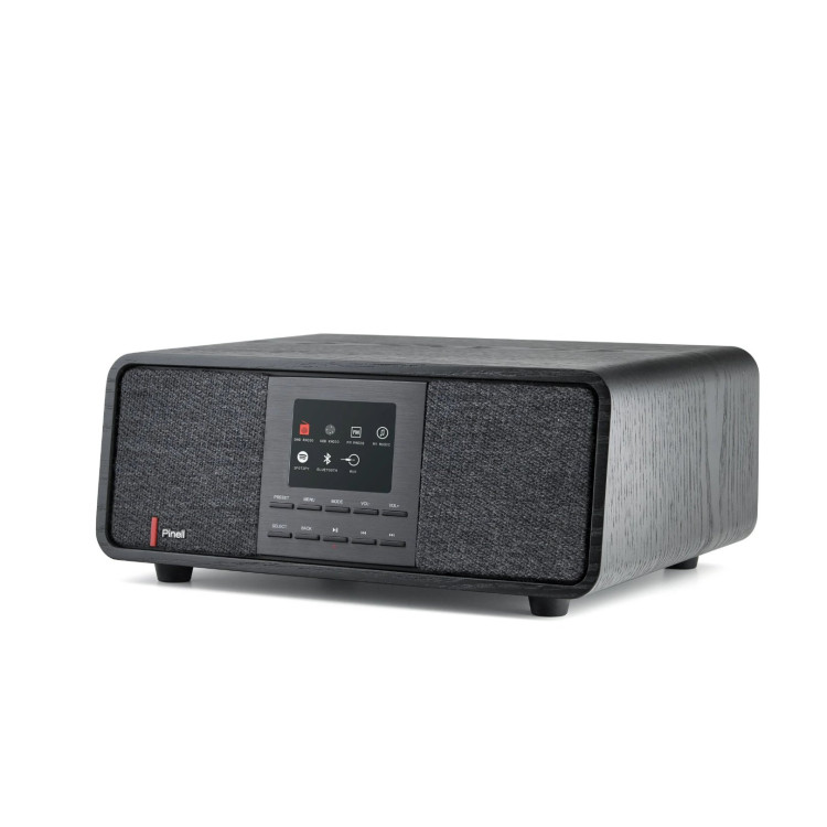 Pinell Supersound 501, FM/DAB+/BT/Stereo radio - Zwart