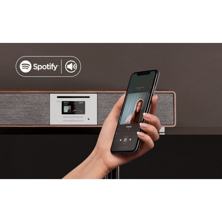 Pinell Supersound 901, FM/DAB+/BT/CD/Stereo radio - Walnoot Pinell Supersound 901, FM/DAB+/BT/CD/Stereo radio - Walnoot