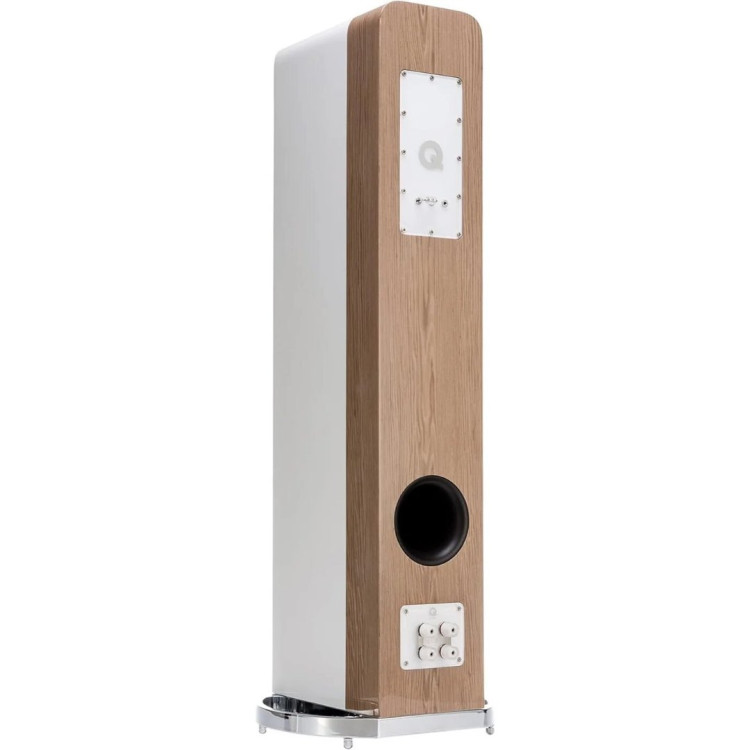 Q Acoustics CONCEPT 500 - Wit hoogglans & Licht Eiken (Per paar) Q Acoustics CONCEPT 500 - Wit hoogglans & Licht Eiken (Per paar)