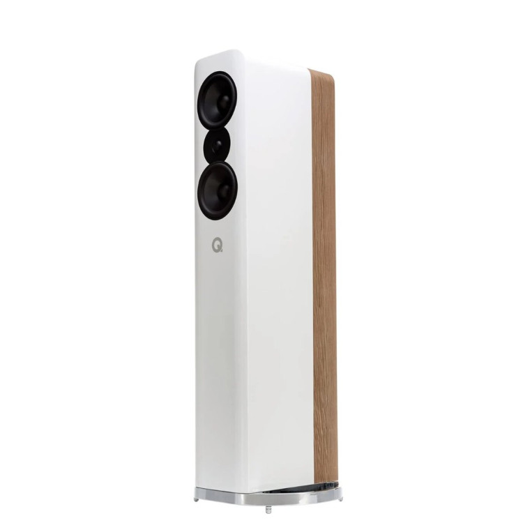 Q Acoustics CONCEPT 500 - Wit hoogglans & Licht Eiken (Per paar) Q Acoustics CONCEPT 500 - Wit hoogglans & Licht Eiken (Per paar)