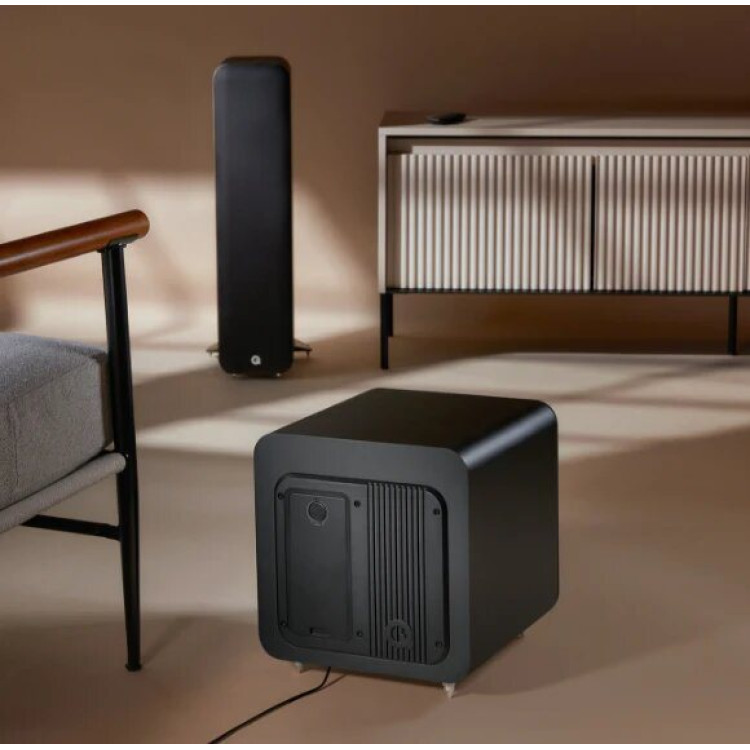 Q Acoustics SUB100 subwoofer - Satijn zwart