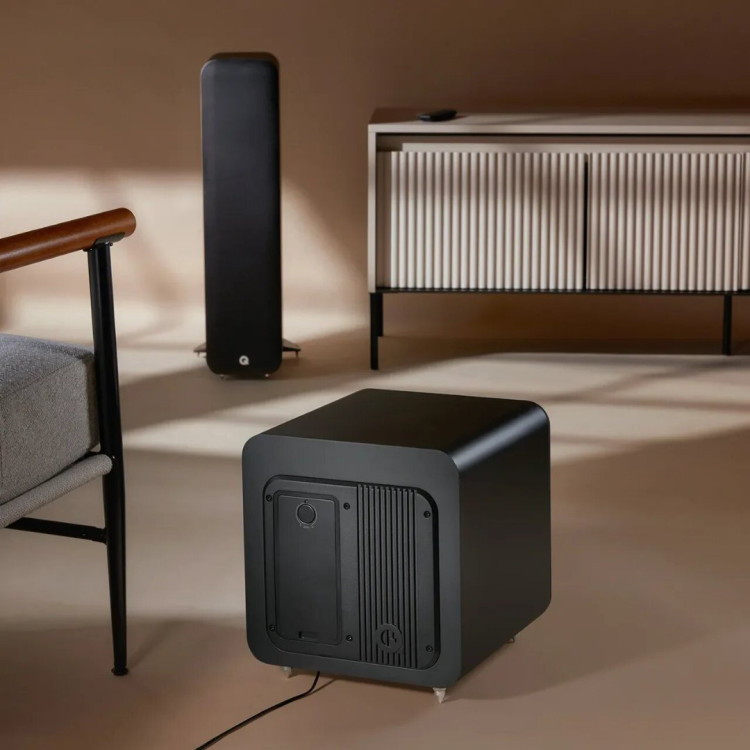 Q Acoustics SUB80 subwoofer - Satijn zwart