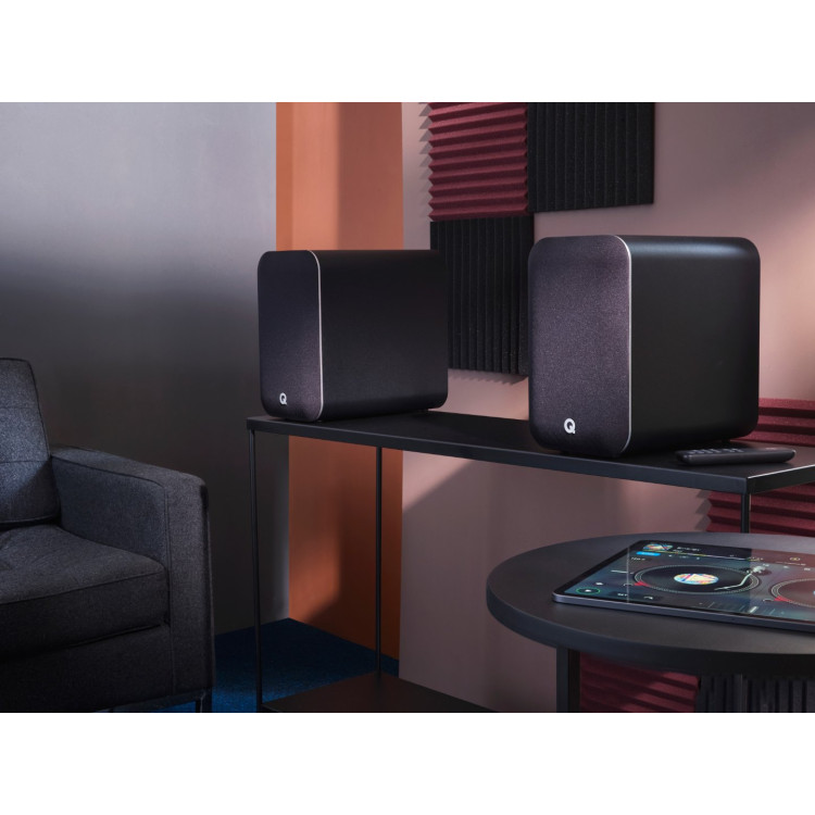 Q Acoustics M20 HD draadloos muzieksysteem (per paar) - Zwart Q Acoustics M20 HD draadloos muzieksysteem (per paar) - Zwart