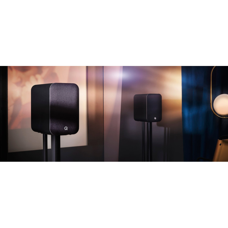Q Acoustics M20 HD draadloos muzieksysteem (per paar) - Zwart Q Acoustics M20 HD draadloos muzieksysteem (per paar) - Zwart