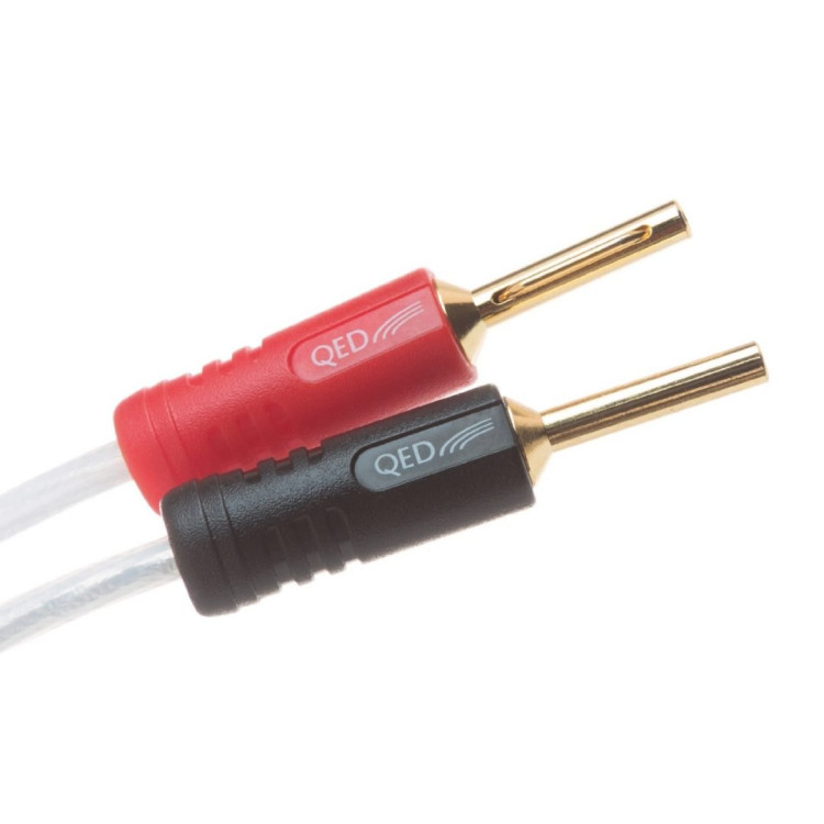 QED XT25 met connectoren - 2m (per paar)