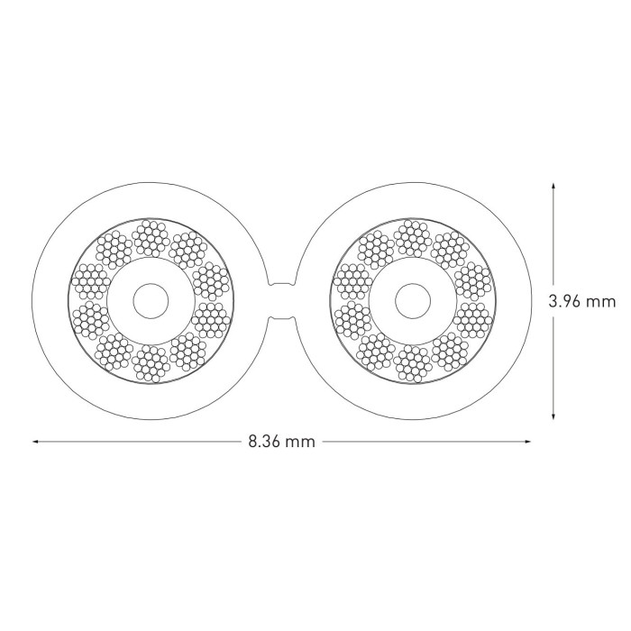 QED Performance XT25 speakerkabel - van de rol (per meter)