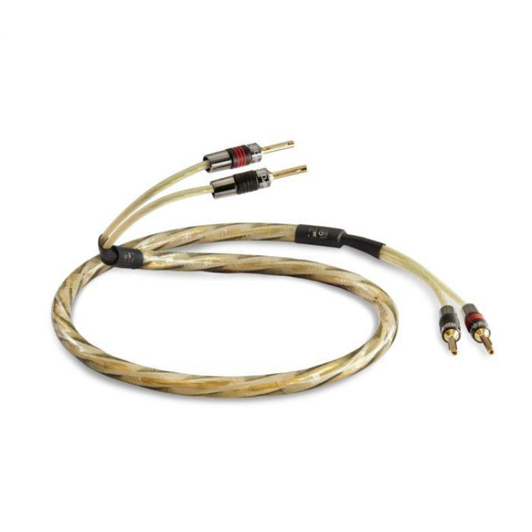 QED Golden Anniversary XT met connectoren - 3m (per paar) QED Golden Anniversary XT met connectoren - 3m (per paar)