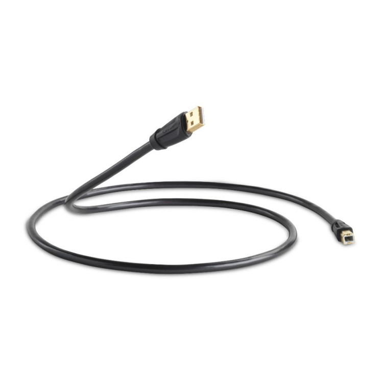QED Performance USB A-B Graphite - 1.5m QED Performance USB A-B Graphite - 1.5m
