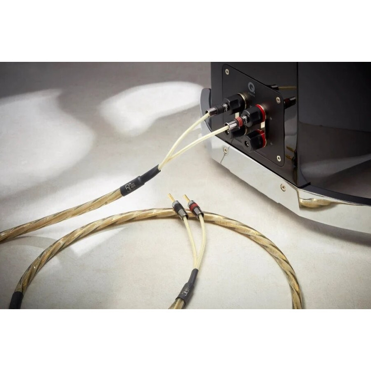 QED Golden Anniversary XT met connectoren - 3m (per paar) QED Golden Anniversary XT met connectoren - 3m (per paar)