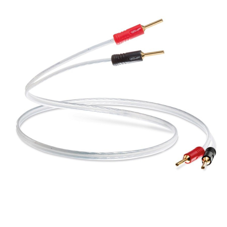 QED XT25 met connectoren - 2m (per paar)