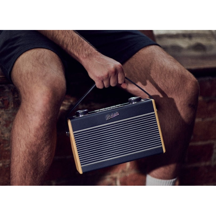 Roberts Rambler Max, DAB+/FM/BT/WiFi/USB radio - Marineblauw Roberts Rambler Max, DAB+/FM/BT/WiFi/USB radio - Marineblauw