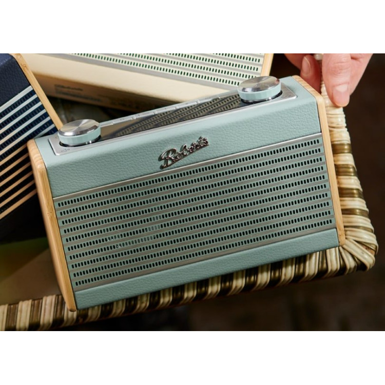 Roberts Rambler Uno, DAB+/FM/BT radio - Duck Egg Blue Roberts Rambler Uno, DAB+/FM/BT radio - Duck Egg Blue