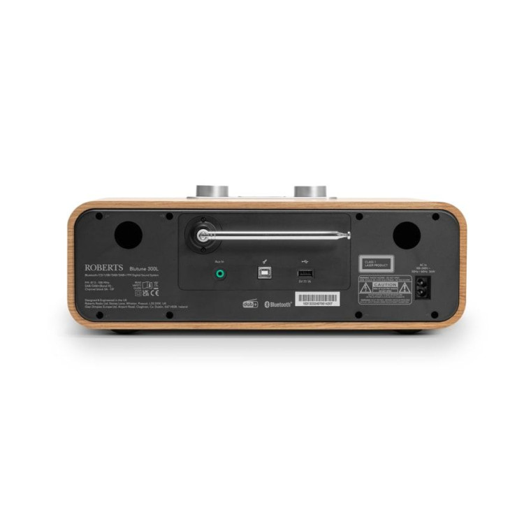 Roberts Blutune 300 LE, DAB+/FM/BT/USB/CD/Stereo radio - Kersen Roberts Blutune 300 LE, DAB+/FM/BT/USB/CD/Stereo radio - Kersen