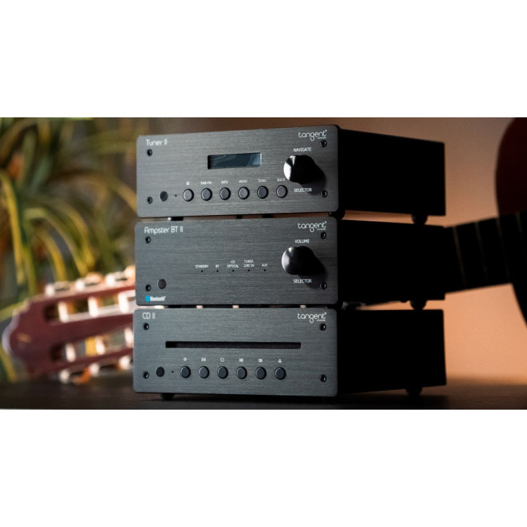 Tangent HiFi II, cd player, tuner, amplifier, Zwart Tangent HiFi II, cd player, tuner, amplifier, Zwart