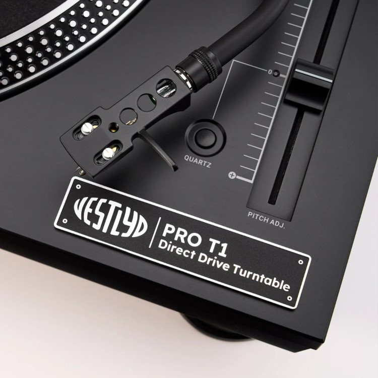 Vestlyd PRO T1 Platenspeler - Zwart Vestlyd PRO T1 Platenspeler - Zwart
