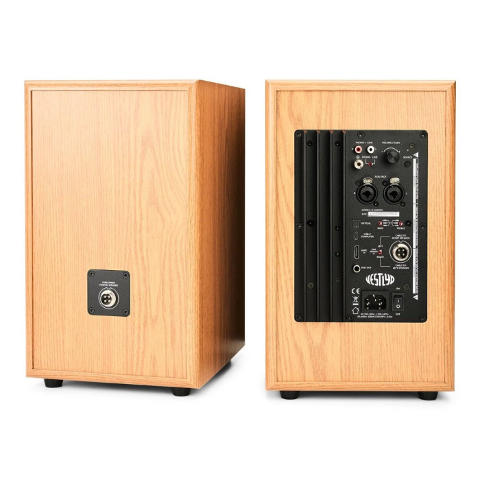 Vestlyd M6C Active - Eik (per paar)
