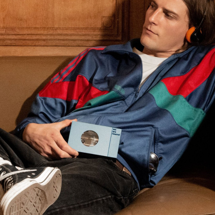 We Are Rewind Kurt, portable BT cassette player - Blue