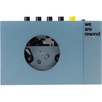 We Are Rewind Kurt, portable BT cassette player - Blue