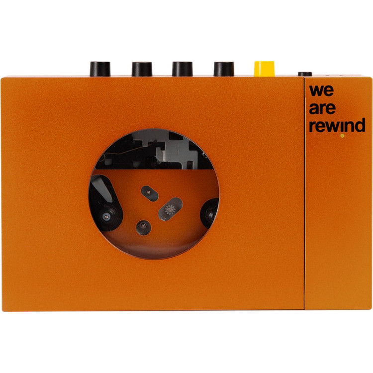 We Are Rewind Serge, draagbare BT cassettespeler - Oranje