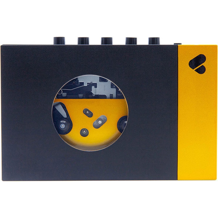 We Are Rewind AMY, draagbare BT cassettespeler Zwart/Geel We Are Rewind AMY, draagbare BT cassettespeler Zwart/Geel