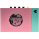 We Are Rewind EDITH, draagbare BT cassettespeler - Roze