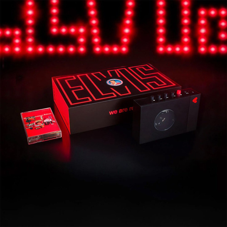 We Are Rewind ELVIS, portable BT cassette player - Black (LIMITED EDITION)