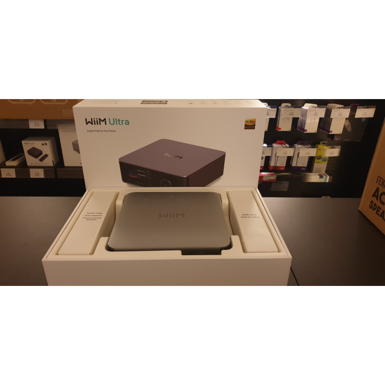(B-Stock) WiiM Ultra, audio streamer (incl. stem-afstandbediening) - Spacegrijs (B-Stock) WiiM Ultra, audio streamer (incl. stem-afstandbediening) - Spacegrijs
