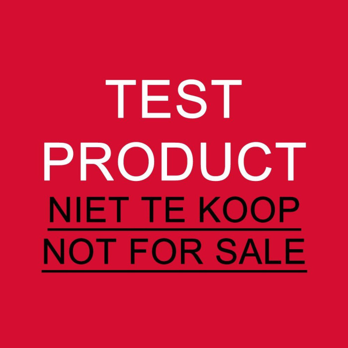 Testproduct 1 (wordt niet geleverd)