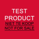 Testproduct 1 (wordt niet geleverd)