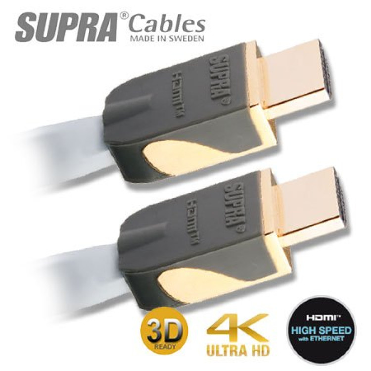 Supra HDMI 1.4 (4K High Speed with Ethernet) - 6m Supra HDMI 1.4 (4K High Speed with Ethernet) - 6m