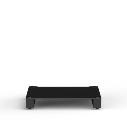 Blok Stax 2G Base Shelf - Black Glass/High Gloss Black
